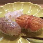 東すし - 平目     赤貝