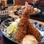 仁亭 - 海老フライ定食