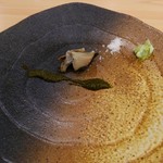 三笠鮨 - アワビ バカ旨