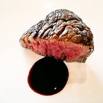 ビブレ - 牛フィレ肉のステーキ（接写）