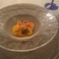 フランス料理 ル・トリアノン - ウニとニンジンのムース
