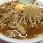 中華そば肉入＋玉子。650円+50円