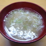 あけみちゃん号 - お味噌汁