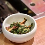 焼肉 グルマンズいとう - 行者ニンニクの韓式みそ漬