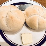 洋食　キッチン大宮 - ハンバーグステーキのパン　ライスも可能