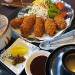 すえよし - カキフライ定食 900円