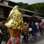 Nagoya Toufu Kawaguchi - 金箔豆腐ソフトクリーム(900円)