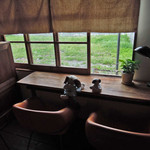 karo 馥郁焙煎工房 - こちらは半個室みたいになったお席だよ。昭和時代にタイムトリップしたようなカフェ、
興味がある人はぜひ！！