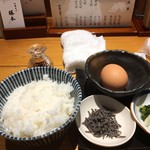 中華そば 勝本 - 玉子かけご飯