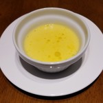 サラマンジェ・ヒロ - ランチセット コーンスープ