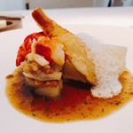 ラ クレリエール - 2018.4.  テットドコション オマールブルー 筍