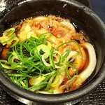 丸亀製麺 - 釜揚げうどんは「ねぎ」と「天かす」をトッピングして食べたら実に旨い！（2018.05.06）