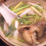 炭火焼肉 ぐら - テールスープ(680円)