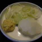 そばところ奈利川 - 薬味