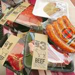 異国精肉店ザ・アミーゴス - 購入したお肉、焼く順番がパッケージに分かりやすく書いてあります