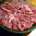 成吉思汗 大黒屋 - 生ラムジンギスカン(700円)5人前