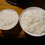 成吉思汗 大黒屋 - ごはん(200円)とごはん大(300円)