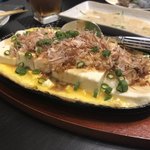 花酒房 あかり - 山芋豆腐ステーキ