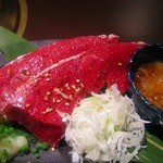 炭火焼肉 六本木 隆 - おっきくて驚いたハツ！