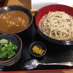 にし森 - ミニカレー丼セット800円