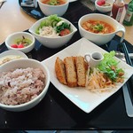 菜食健美　広島店 - 精進ヒレカツを選択