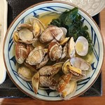丸亀製麺 - 2018年5月 あさりうどん　並　590円