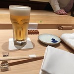 鮨 一幸 - 最初の一杯