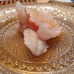 鮨 一幸 - キンキのしゃぶしゃぶ