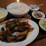 中華 美食楼 - 麻婆ナス定食