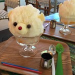 数学カフェ - SANDECO COFFEE的白熊税込500円♤可愛い白熊くん