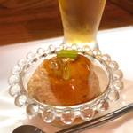 キッチンひとさら - トマトを使った和風ソースのムース