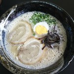 久留米ラーメン丸八 - ラーメンです。