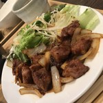 Nikudainingumitasumitasu - カットステーキランチ肉１．５増は＋６００円