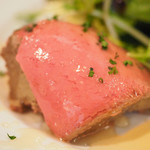 ランチコース 1650円 の鶏レバーのパテ ポルト酒風味 はちみつを添えて