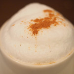 モンテ - ランチコース 1650円 のカプチーノ シナモンパウダー
