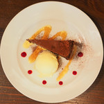 モンテ - ランチコース 1650円 のガトーショコラ