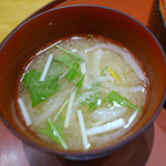 鮨政 - 味噌汁