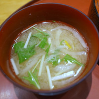 鮨政 西口店 - 味噌汁