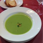 デュ ムーラン - そら豆のスープ