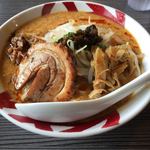 五ノ風 - 五月の月替わり 味噌酸辣湯麺 はらぺこクラブで680円^_^ トロ肉は五ノ風の日でサービス^ ^