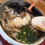 花あかり - パパの「具だくさんうどん」