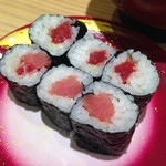 回し寿司 活 活美登利 - 鉄火巻き