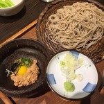 そば切り 黒むぎ - 僕の「納豆そば」