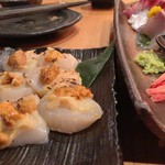 日本酒庵　吟の杜 - ホタテ＆うには反則技