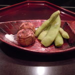 斗々屋 - ◆お通しは小芋と枝豆