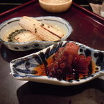 斗々屋 - ◆子タコのさっと煮とセロリの南蛮漬け