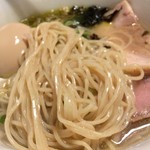 クラム＆ボニート 貝節麺ライク - 極細ながら小麦の味が十分