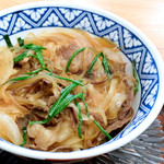 かわたうどん - 牛丼