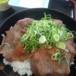 大衆食堂 半田屋 - 牛たん丼ネギ増し