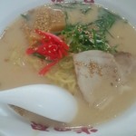大衆食堂 半田屋 - 豚骨ラーメンネギ増し